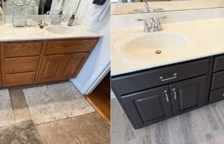 Vanity-Cabinet-Painting-before-after-Denver